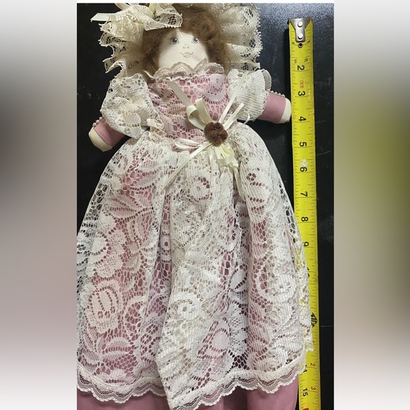 1993 Ozark Mtn Crafts Handmade Fabric Doll - Picture 6 of 15